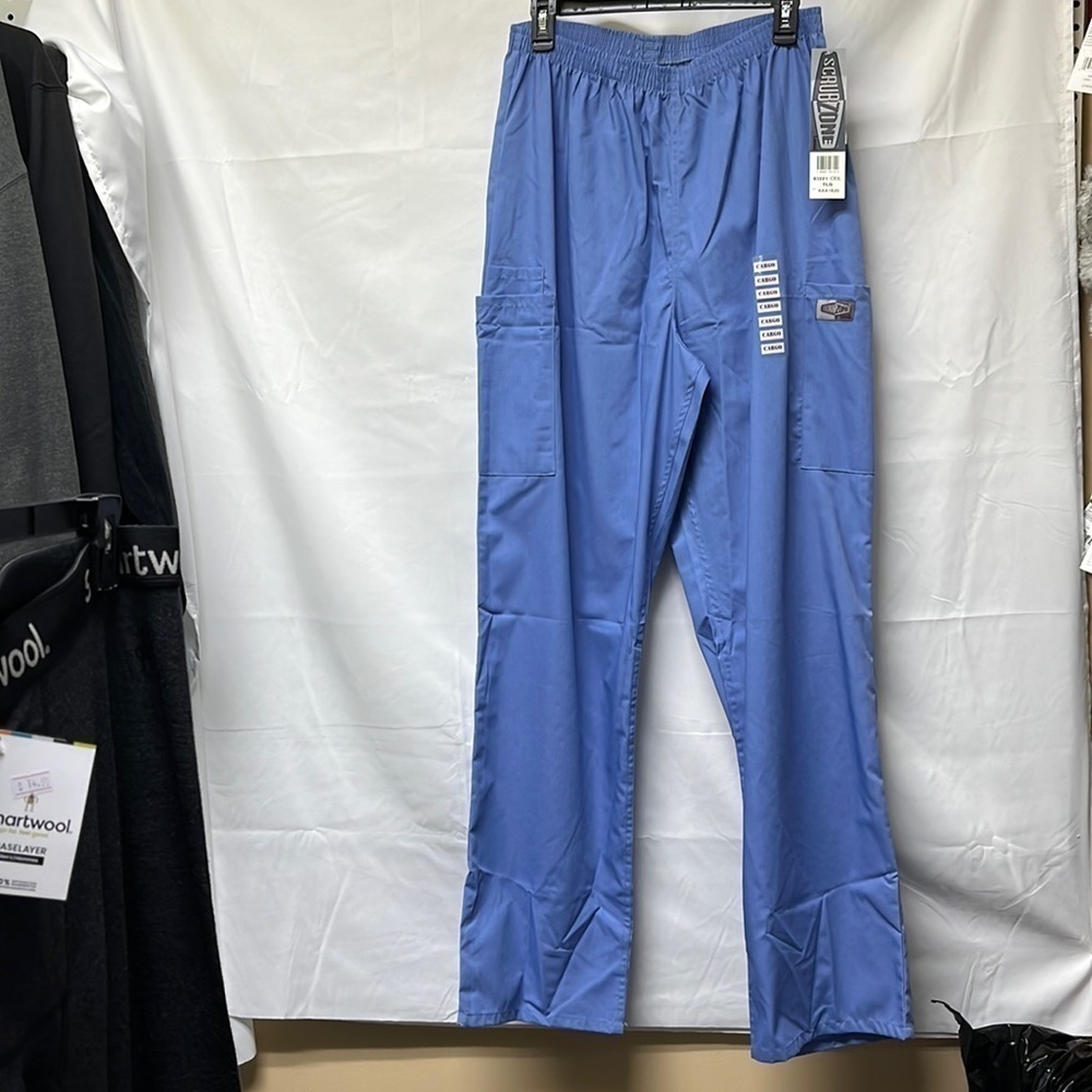 LANDAU Scrub Zone Relaxed Fit 3-Pocket Elastic Cargo Scrub Pants for Women 83221